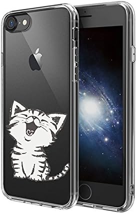 iPhone 7 Case Clear with Desgin Cat (Cat Little)