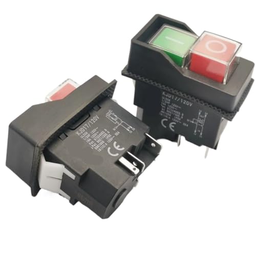 Interruptor electromagnético KJD17 de 120V 16A IP55 con protección de subtensión 2