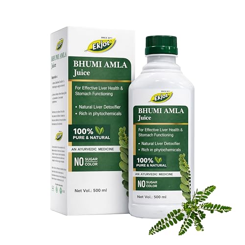 Bhumi Amla Juice - 500 ml | Natural liver detoxifier | Strengthens the digestive system | Sugar free Juice