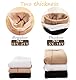 Yeeteepot Mädchen Warm Strumpfhose Winter Gefüttert Leggings Kinder Einfarbig Strumpfhosen Weiche Leggings Thermo Verdicken Hose Strümpfe A-Braun Regular L