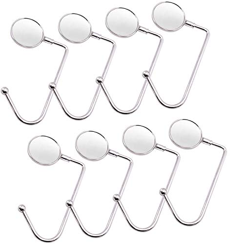 SINGARE 8PCS Christmas Stocking Holders, Christmas Stockings Hooks Non-Slip Safety Stockings Hanger Clip for Mantel Fireplace, Mantel Christmas Decoration Christmas Party Decoration Holders