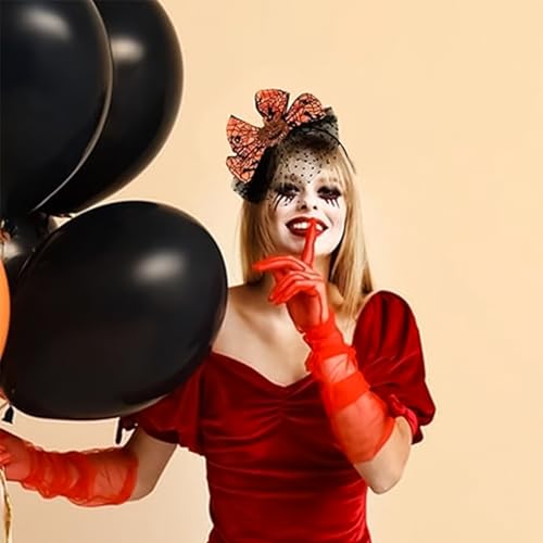 Halloween Headband Party Decorations for Girls, Halloween Hair Accessories Cute Pumpkin Spider Web Hair Hoop Hallowen Headbands for Women Girls Makeup Costume Decoration Party Photo Props - Image 5