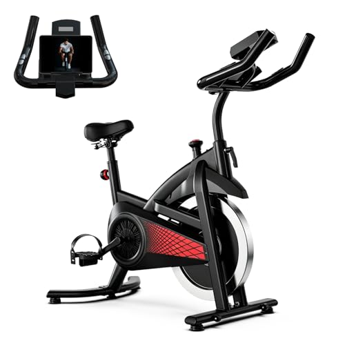 Exercise Bike with Soft Seat & Digital Monitor