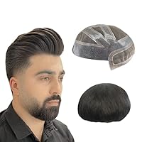 Sistema Di Capelli Dell'uomo Tutti I Capelli Di Remy Indiani Di V Di Ciclo Completo Super Sottile PU Toupee - Cina Sistemi Per Capelli Uomo E Toupee Prezzo - Foto 8