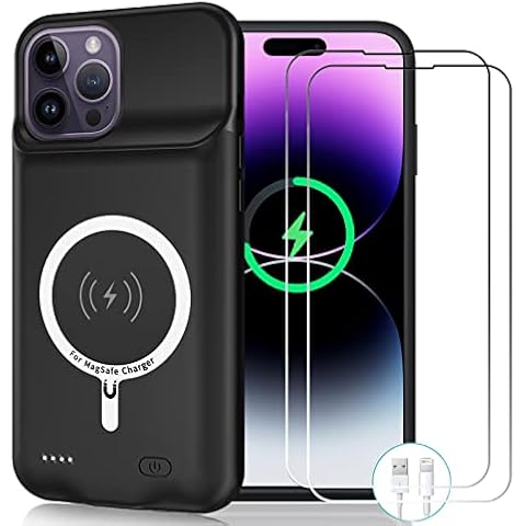 JBUBN Wireless Charging Case for iPhone 14 Pro Max Cover