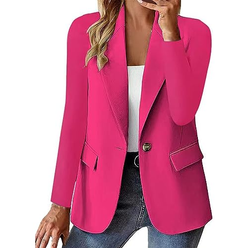 Stretchy Blazers for Women Open Front Work Blazer Casual Lightweight Jackets Long Sleeve Jacket Fall Winter Clothing