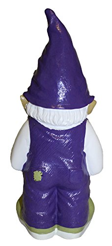 Forever Collectibles James Madison JMU Dukes Garden Gnome, 11 inches Tall - Thumbnail 2