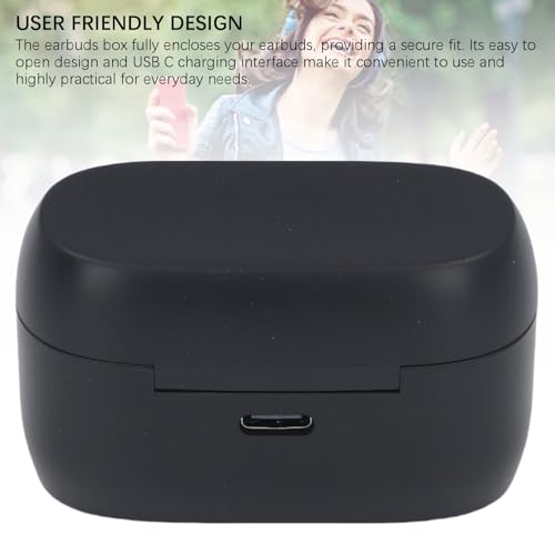 Boîtier 85t compatible écouteurs sans fil | Solution batterie voyage noir - 4