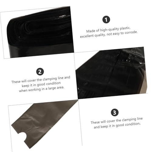 Cubiertas plásticas para cables de clip de tatuaje, 100 bolsas desechables 3