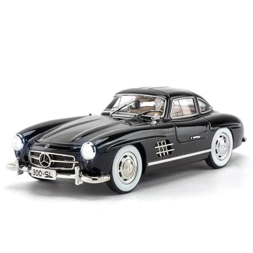 Image of Merceedes Benz 300 SL Classic Model Car with Box, Zinc Alloy Pull Back Toy car with Sound and Light for Kids Boy Girl Gift [Colors as Per Stock] (Merceedes Benz 300 SL Classic)