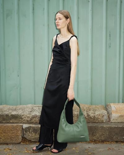 Image of NEWBELLA Small Shoulder Bags for Women - Trendy Underarm Purse & Crossbody Handbag for Daily Commute & Evening