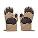 Produktbild MAYOGO Küche Kochen BBQ Verdicken Bärentatzen Topflappen & Ofenhandschuhe,Ofen Bear Hands Mitts,1Paar 2er Set