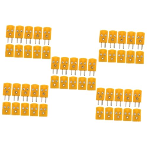 Connecteur thermocouple mâle femelle isolé pour câblage de circuits sûrs