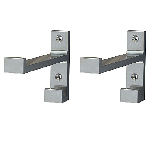 IKEA - BJÄRNUM Hook, Aluminum (Pack of 2, 3 ½", Aluminium)