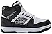 British Knights Men's Kings SL Classic Hi Top Fashion Sneaker, Black/White, 11 M US
