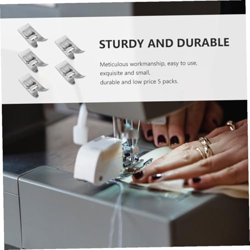 5 piezas pies para máquina de coser eléctricos multifunción miniatura 5