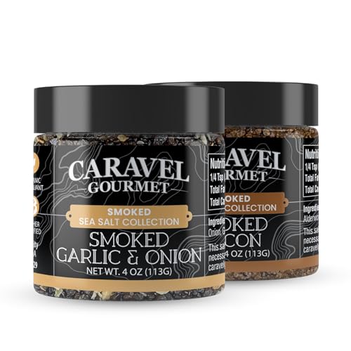 Pack 2 Sal Marina Ahumada con Ajo, Cebolla y Tocino 227 g miniatura 1