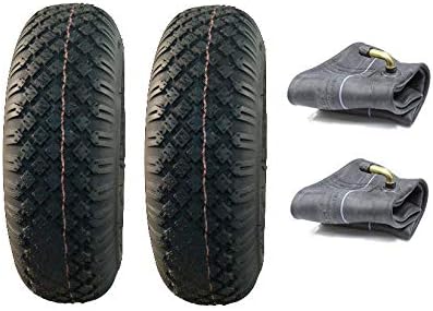 2x 3.00-4 Tyre & Tube 260x85 300-4 Fishing Trolley Tire, Sack Truck, Cart