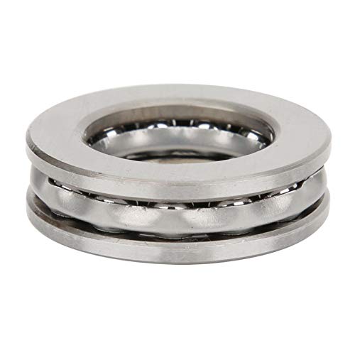 Cuscinetto Reggispinta 10 Pezzi, Cuscinetto Reggispinta, Cuscinetti A Sfere 4,5 Mm Set Di Cuscinetti In Acciaio Piatto Alto In Miniatura Baleros - 10