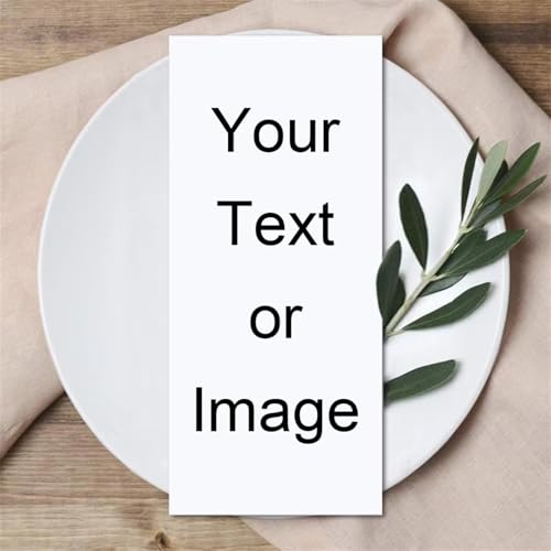 Cartes de table personnalisées mariage lot de 200 marque-places minimalistes
