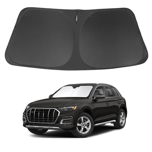 Windshield Sun Shade Fit for 2018 2019 2020 2021 2022 2023 2024 2025 2026 Audi Q5 Accessories Front...