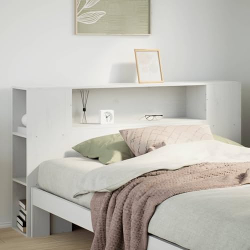 Cabeceros de Cama 135 Madera Blanca Marca Gecheer