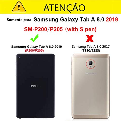 Capa Giratória Inclinável Para Tablet Samsung Galaxy Tab A 8