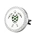 JAOYU Aromatherapy Car Air Freshener Essential Oil Diffuser Vent Clip Stainless Steel Charm Lockets for Men - Turtle Jewelry Teen Girls Gifts