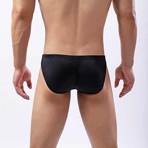 Calzoncillos boxer a rayas hombre en negro con acabado ergonomico 3