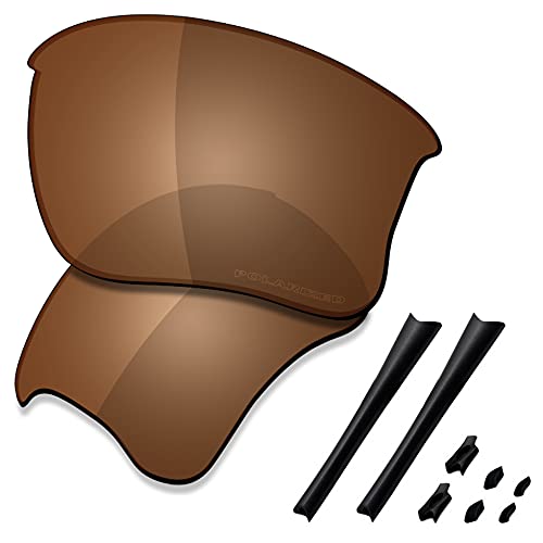 Image of SAUCER Premium Replacement Lenses & Rubber Kits for Oakley Flak Jacket XLJ | Flak Jacket XLJ Low Bridge Fit Sunglasses