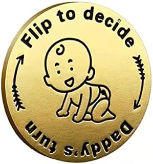 New Parents Decide Coins, New Baby Gifts for mom, dad Decide Coins for Women, Men, First Pregnancy mom and dad Make Christmas Birthday Gifts.