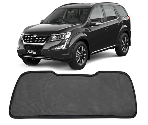 Image of Autofact Dicky Curtain for Mahindra XUV 500 | Custom Fit Rear Windshield Sunshade | UV & Heat Protection | Foldable Mesh | Privacy & Cooling Car Accessory