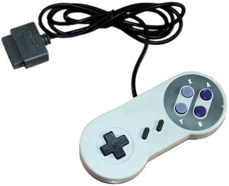 White Wired Classic Controller for Nintendo SNES NES