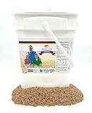 Spelt Berries, 20lb, Farm Fresh, Non GMO, Lab Tested Chemical Free, Kosher, USA Grown, 25 Year Shelf Life, Mylar Bag, Oxygen Absorber, 4 Gallon Bucket