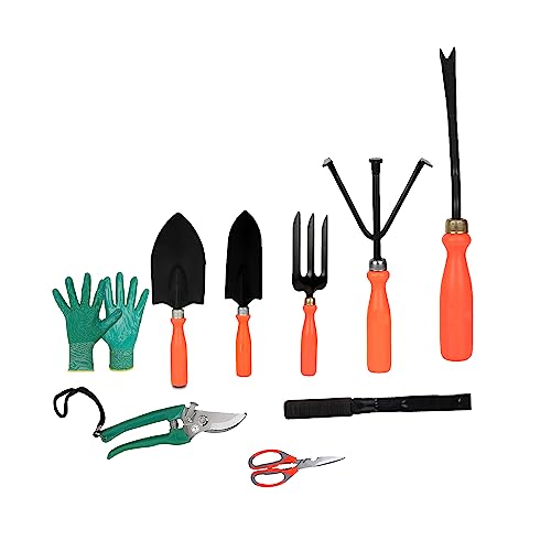 Kraft Seeds Gift Tool Kit for Garden – 8 Pcs (Cultivator, Fork, Trowels, Weeder, Hand Gloves, Pruner Cutter, Cutter Tool) | Agriculture Tools for Home Gardening | Gardening Accessories with Scissors Kraft Seeds Gift Tool Kit for Garden – 8 Pcs (Cultivator, Fork, Trowels, Weeder, Hand Gloves, Pruner Cutter, Cutter Tool) | Agriculture Tools for Home Gardening | Gardening Accessories with Scissors