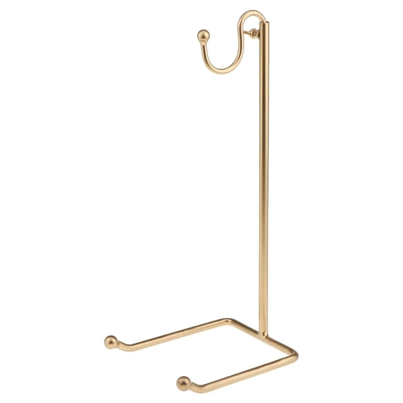 WxuuLTGJR Metal Jewelry Display Stand Jewelry Easel Stand Necklace Organizer Tree Strings Showcase Holder Bangle Tower Rack Stable Base
