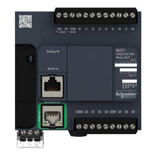 Accessoire ASI Schneider Electric CONTRÔLEUR M221 16IO RELAY ETHERNET - vue 3
