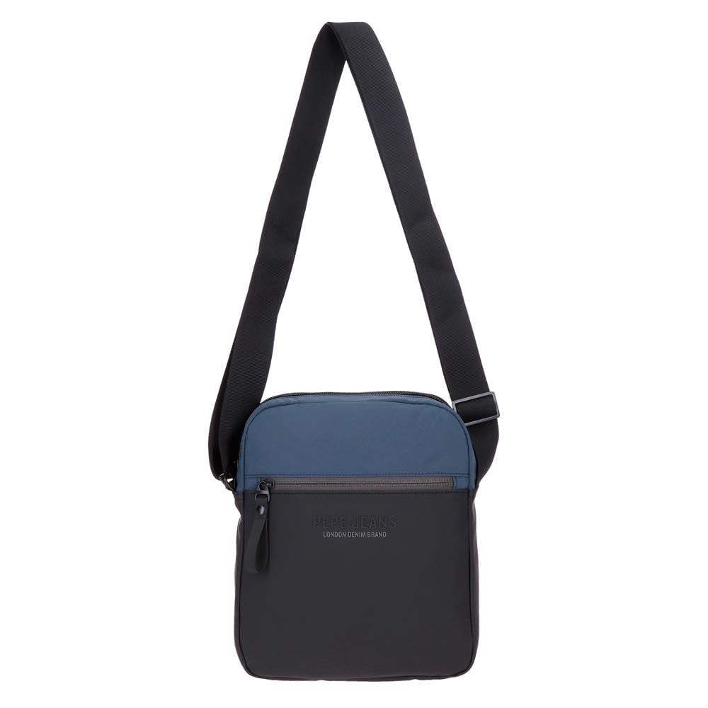 Pepe Jeans Sail up Obudowa na messenger Portatablet Niebieski 22x27x8 cm Poliester i PU by Joumma Bags, Niebieski, Talla única, Torba na ramię