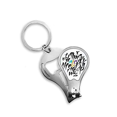 Alphabets de style Toenail Citer coupe-ongles pour éviter les ongles incarnés