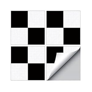 DIY Vloerwandtegels Sticker, Waterdichte Antislip Tegels Decal, Zelfklevende Peel PVC Vloertegels Sticks voor Woonkamer…