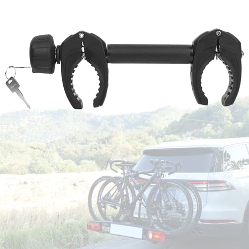Rahmenhalter kurz 32 cm L&auml;nge, Fahrradhalterung Bike Holder Fahrradtr&auml;ger Fahrradhalter Befestigung Klemme Reisemobil Rad, abschlie&szlig;bar, f&uuml;r U-B&uuml;gelrohr