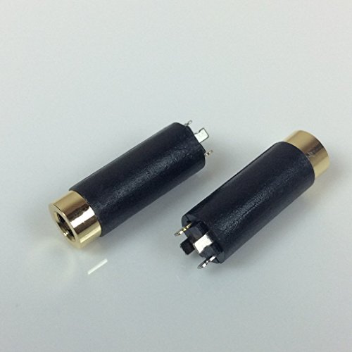Conector Jack 3.5mm TRRS 4 polos hembra para reparación miniatura 4