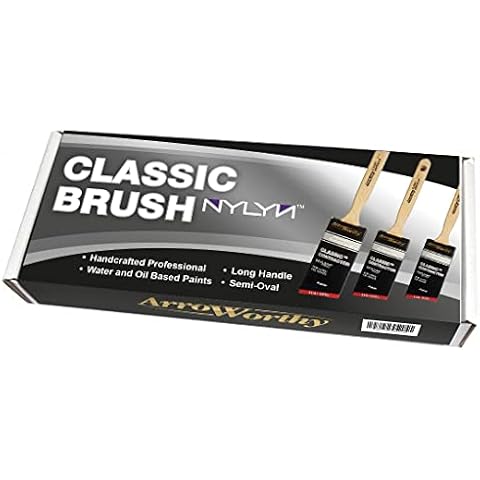 Arroworthy 8826 Paint Brush Boxset 3PK contains:1.5",2",2.5" Cover