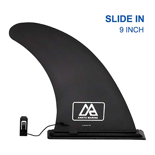 image for ANNTU Surfing SUP Fins, Center Paddle Board Fin, 9 Feet Surf Stand up 