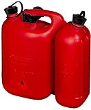 - Kombikanister 5,5+3 Liter Hünersdorff Doppelkanister ECO rot 55 + 3 L