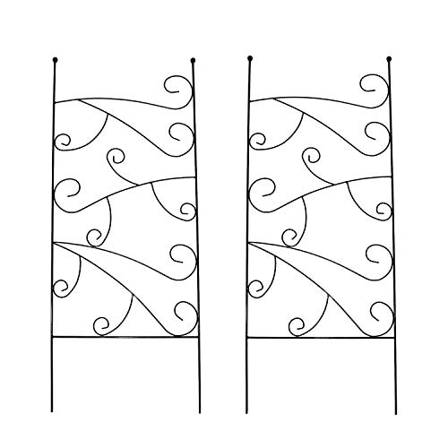 1. GO Metal Garden Trellis Panel for Climbing Plants, 19
