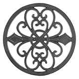NKII Matte Tischset Teller Geschirrständer Wok Home Pad Teekanne Tischsets Untersetzer Untersetzer Dekorative Pads Untersetzer Topf Arbeitsplatte Hitze- Schwarze Töpfe Pfannen Isoliert