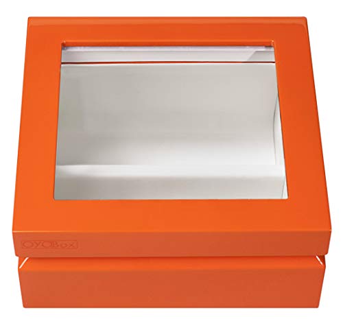 Image of OYOBox Mini Luxury Eyewear Organizer, Wood Display Box for Glasses + Sunglasses