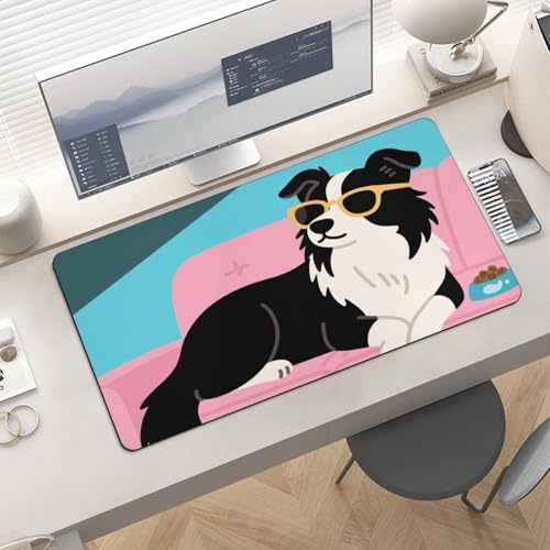 Desk Pad Protector 24x12 Inch Extended Dogs Funny Pets miniatura 6