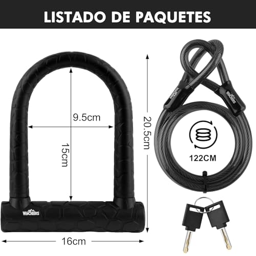 Candado para cadena de moto 14 Imagen adicional